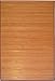 GinsonWare 3' X 5' Bamboo Floor Rug. #89-035 Natural Bamboo Color.