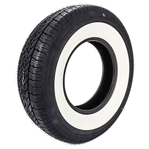 Coker Tire 629700 Coker Classic 3.125 Inch Whitewall 235/75R15