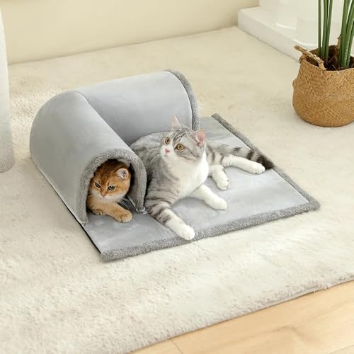 Tunnel pour chat idéal pour s'amuser au salon et dormir au chaud - 4
