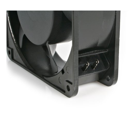 Startech.com 120Mm Axial Rack Muffin Fan For Server Cabinet - 115V - Ac Cooling - Low Noise & Quiet Pc Computer Case Fan (Acfankit12),Black #TOP3