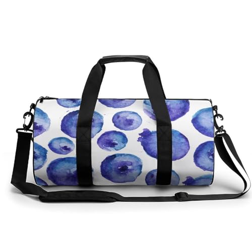Sac de sport Myrtilles duffel bag gym voyage 45x23x23cm