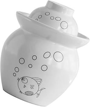 Healifty Ceramic Kimchi Container