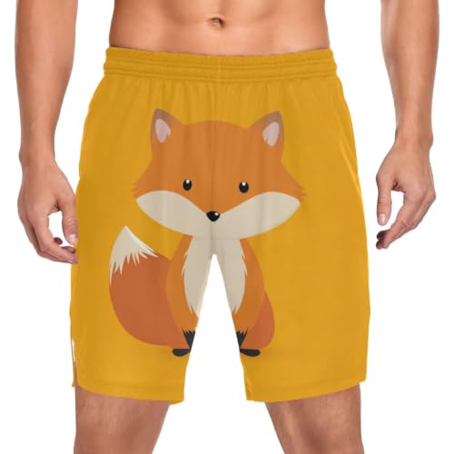 Short de course double couche GuoChe avec poches latérales pratiques