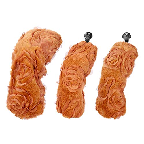 YIJU Tampa Da Cabeça Do Clube de Golfe 460cc Tampa Da Cabeça Do Motorista No.1 3 5 Woods Cover com N