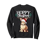 Happy Christmas Funny Rabbit Lover Holiday Bunny