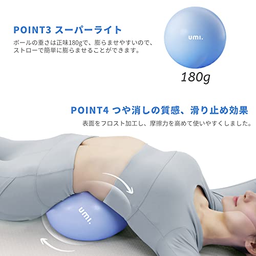 Amazon Brand - Umi ピラティスボール 25cm