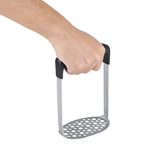 Stainless Steel Masher, Manual Potato Masher, Vegetable Mashing Tool. Perfect For Mashed Meat, Baby Food, Avocado, Bean, Fruit Etc #TOP4