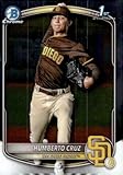 HUMBERTO CRUZ 2025 Bowman Chrome Base Prospects Collection #BCP-96 Pre-Rookie NM-MT Baseball Padres