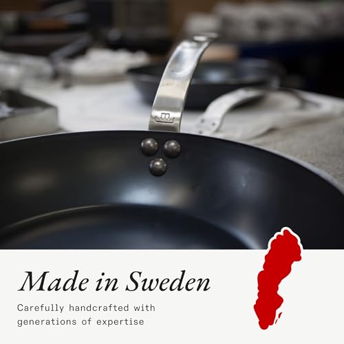 Made In Cookware - Carbon Steel Griddle + Grill Press - (Like Cast Iron, but Better) - Professional Cookware - Made in Sweden - Induction Compatible - Image 7