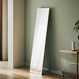 全身鏡 姿見鏡 150x35cm アルミ T-Mirror02-roundtop