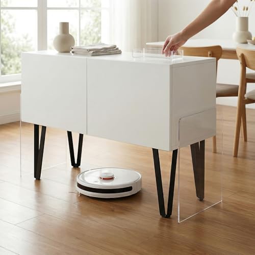 Pieds de Meuble Stable 30cm contre Rayures Sol pour Table Basse DIY