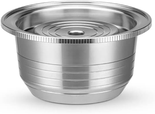 Miniatura 2 de Cápsula de café reutilizable, vaina de café rellenable de acero inoxidable para preparar espresso 230ML8OZ, cápsula de metal V-ertuoline compatible