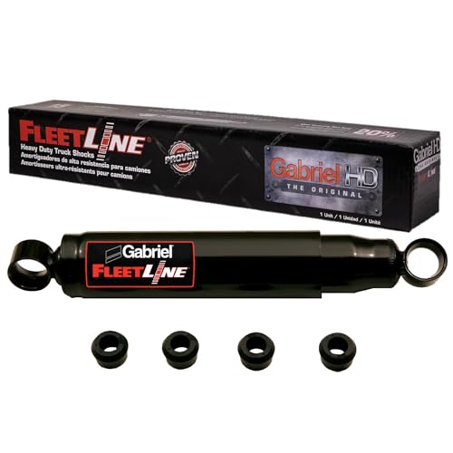 Image of Gabriel 83308 FleetLine HD Truck Front /Rear Shocks Fits International S, Loadstar; Ford N, NT, LL, LLA, LTA, LTL, LTLA, C, CT, F Series; OEM# 474002C91, F6HZ-18124-B, F1HT18045DB