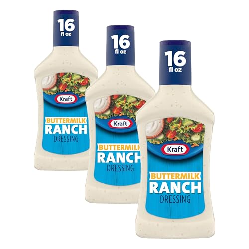 Image of Kraft Buttermilk Ranch Dressing, 16 fl oz Bottle (Pack of 3)