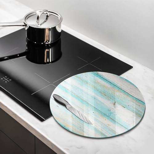 Planche de cuisson induction matériau résistant Wallfluent style boisé