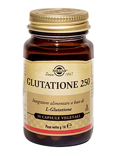 Solgar  Reduced L-Glutathione 250 mg, 30 Vegetable Capsules