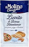 il Molino Chiavazza Instant Dry Yeast, 7g (Pack of 48) - 100% Italian Dry Yeast