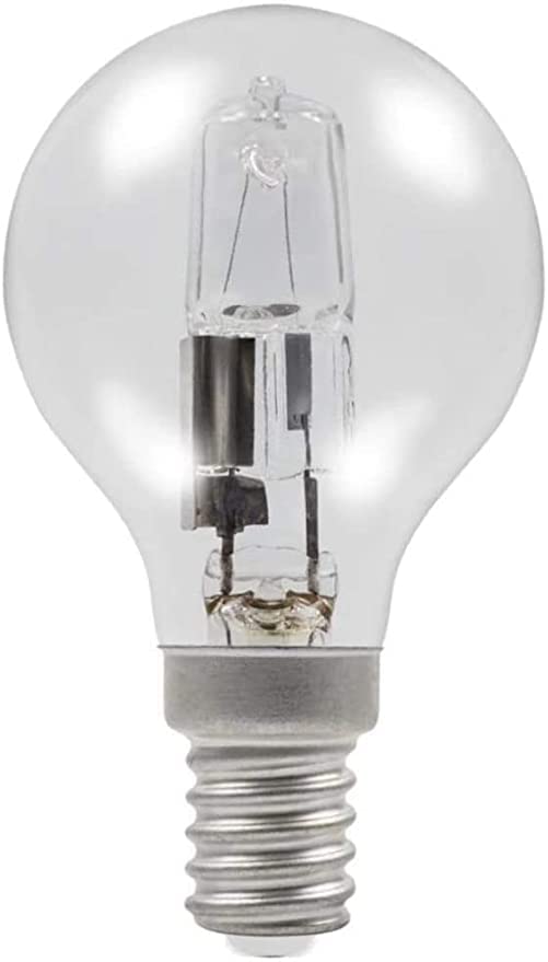 Lightsave 10-Pack 28W Small Screw E14 Halogen Golf Ball Dimmable (10)