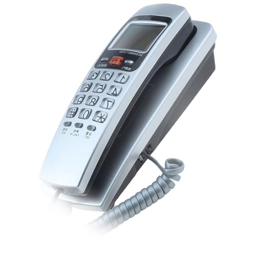 Telefono fisso con DTMF Caller Interferenze Resistente Per Hotel Ufficio E Uso Domestico Telefoni Parete Display Chiamata