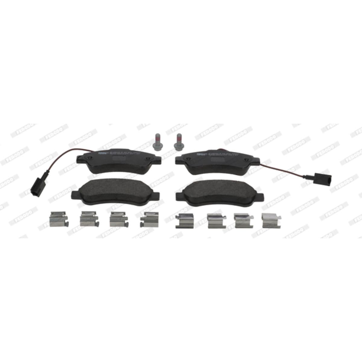 FERODO Kit Pastiglie Freno Posteriori FDB1095 Con Segnalatore Usura Per SMART, VOLVO, MITSUBISHI - 5