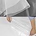 F-S-B ToldoClear Tarpaulin 120G/M ² Impermeable Exterior Transparente Tarp toldo Cortavientos Aislamiento...