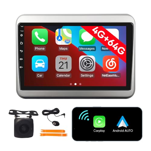 [4G 64G] Android Car Stereo FM Radio Carplay Android Auto 9