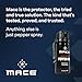 Mace Pepper Gel - Magnum 3, 1.59 oz, 20 Feet Range, No Wind Blowback, Max Police Strength, Long Lasting UV Dye, Flip Top Safety Cap, Self Defense Pepper Spray Gel for Women & Men - Black