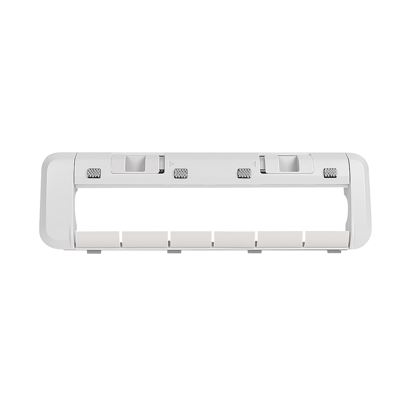 GENTERUN Rubber Roller Main Brush Cover of Sweeping Robot,Compatible For Dreame,X40 S30 X30 X30 X40 X30 Pro X40 Pro D20 Robot Vacuum Cleaner Accessories(White)