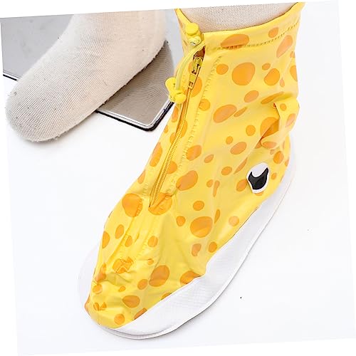 Protector de Zapatos para Niños BESPORTBLE 2 piezas, Cubierta Impermeable y Antideslizante para Lluvia miniatura 3