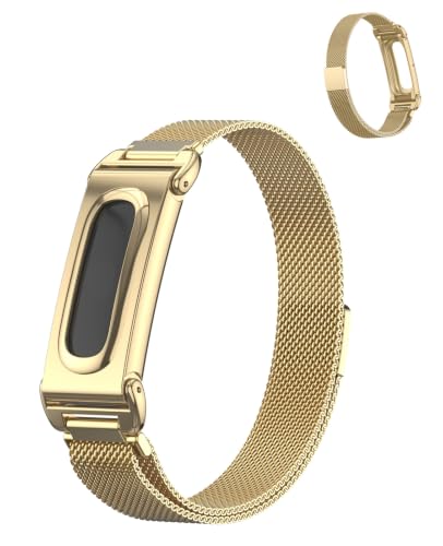 Google Fitbit Air �X�e�����X�X�`�[�����C���[�v�X�g���b�v�A�}�O�l�b�g�N���[�W���[�t�����߉\�ȋ����������o���h�A�ʋC�����b�V���A�X�^�C���b�V���ŏ�v�A�j�����p��(�S�[���h)