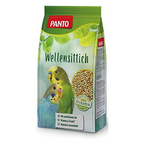 PANTO® Wellensittichfutter mit Pluramin® VPE 5 x 1 kg Sparpack Cover