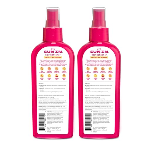 Sun In Hair Lightener Tropical Breeze, Alcohol-Free con Aloe miniatura 3