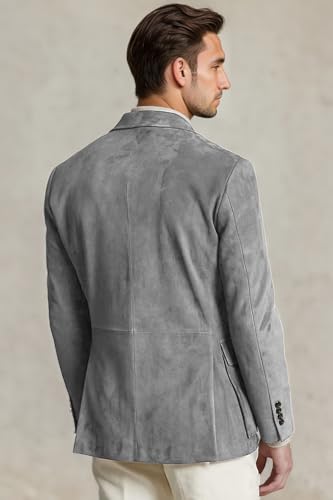 Suit for Men Suede Winter Jacket Slim Fit Single Breasted New in Suits & Blazers Mens Sport Coats Jacket4