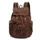 Lederrucksack Koolehaoda Vintage Canvas Leder Rucksack