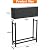 WALMANN Heavy-Duty Firewood Rack with Waterproof Cover & Firewood Carry Bag, 4 ft Outdoor Indoor Wood Log Holder for Fireplace, Patio & Porch, Sturdy Steel Fire Wood Storage Stand