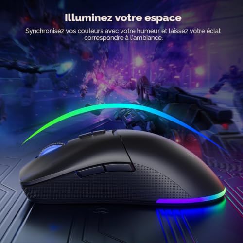 Optique Sans Fil Lenovo Legion M220 5000DPI RGB - vue 6