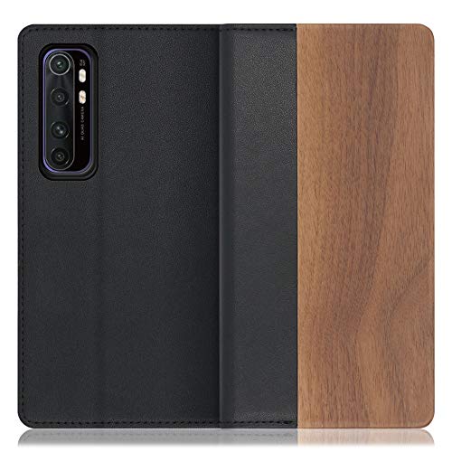 LOOF Nature Xiaomi Mi Note 10 Lite �p �P�[�X �蒠�^ �J�o�[ �{�v �V�R�� �x���g���� �E�b�h �ؐ� �� �J�[�h���[ �J�[�h�|�P�b�g �{�v ���� �X�^���h�@�\ �蒠�^�P�[�X �X�}�z�P�[�X (�ӓ�)