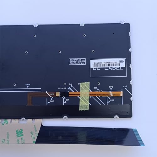 Clavier Dell Latitude 3510 US idéal pour le travail de nuit et le télétravail