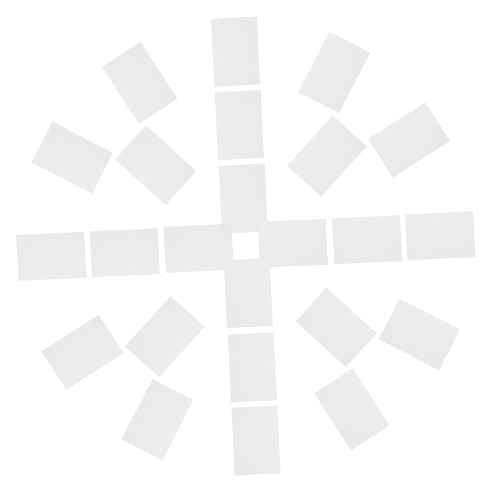 ERINGOGO Document Folder Protectors 50 Pack Holographic Sticker Printing Projector Film Sheet Protectors