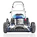 Hyundai 196cc Petrol Lawnmower, 20" 51cm 4 Stroke, Self Propelled Petrol Mower, Easy Starting with Six Cutting Heights and 70L Grass Bag