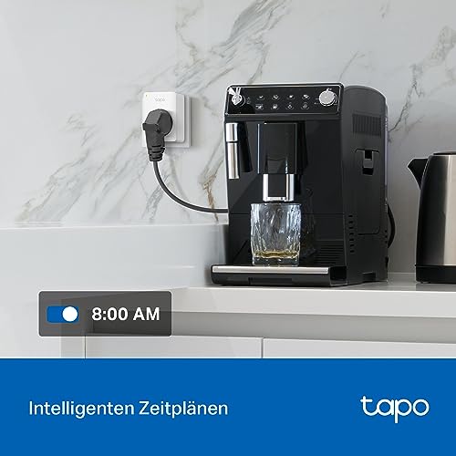TP-Link Tapo Smart WLAN Steckdose Tapo P110 mit Energieverbrauchskontrolle, Smart Home Alexa Steckdose, funktioniert mit Alexa… – Ansicht 3