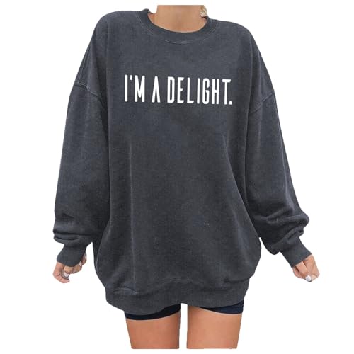 Sweat-shirt Halloween pour femmes haut cocooning sans manches gris fonce S
