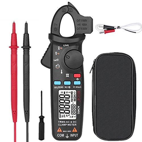 Amazon.co.jp: hobbyant Mustool MT866 デジタル 真 RMS クランプ メータ マルチメーター AC DC ...