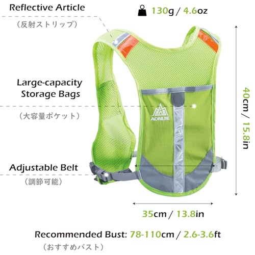 Image of TRIWONDER Hydration Running Vest Backpack, Lightweight Water Pack for Men Women Hydration Backpack for Trail Race, Hiking, Cycling, Climbing, Camping, Jogging, Marathon