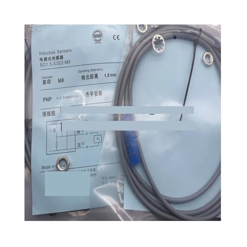 Détecteur de proximité BD1.5-S4S3-M8 capteur inductif M8 3 fils PNP pour automatisme
