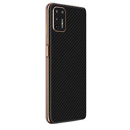 Skin Adesivo Traseira Fibra Carbono Para Moto G9 Plus
