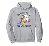 Einhorn Designs ICH KÖNNTE KOTZEN VOR LAUTER GLÜCK