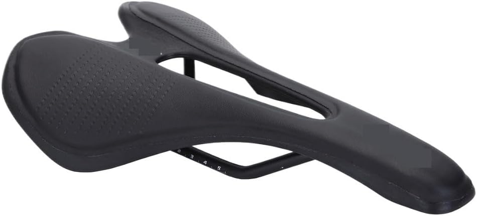 MTB Mountain Road Bike Saddle PU Leather Gel Filled Cycling Cushion Comfortable Shockproof Bicycle Seat