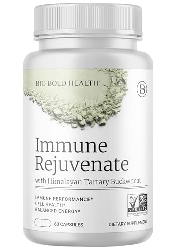 BIG BOLD HEALTH Immune Rejuvenate - Immune Support Supplement with Himalayan Tartary Buckwheat - Polyphenol Rich Formula - Gluten Free, Dairy Free, Non-GMO (60 Count (Pack of 1))