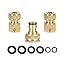 1/2 & 3/4 Inch 2-in-1 Female Thread (3 Pack)